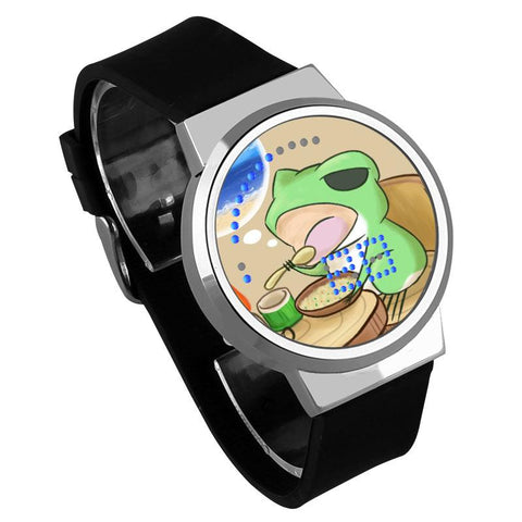 Waterproof Luminous LED Digital Touch Children watch - Travel frog #66