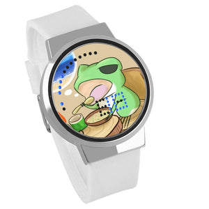 Waterproof Luminous LED Digital Touch Children watch - Travel frog #64