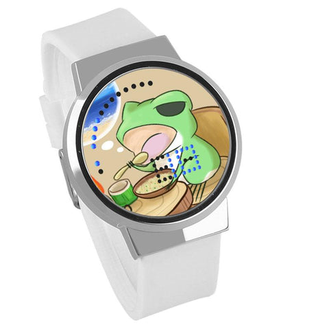 Waterproof Luminous LED Digital Touch Children watch - Travel frog #64