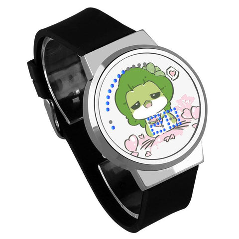 Waterproof Luminous LED Digital Touch Children watch - Travel frog #69