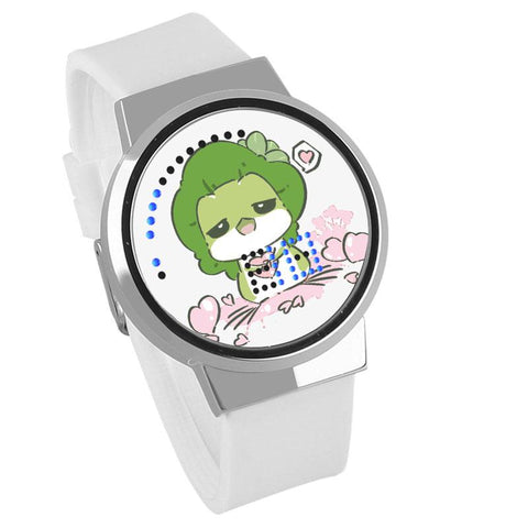 Waterproof Luminous LED Digital Touch Children watch - Travel frog #67