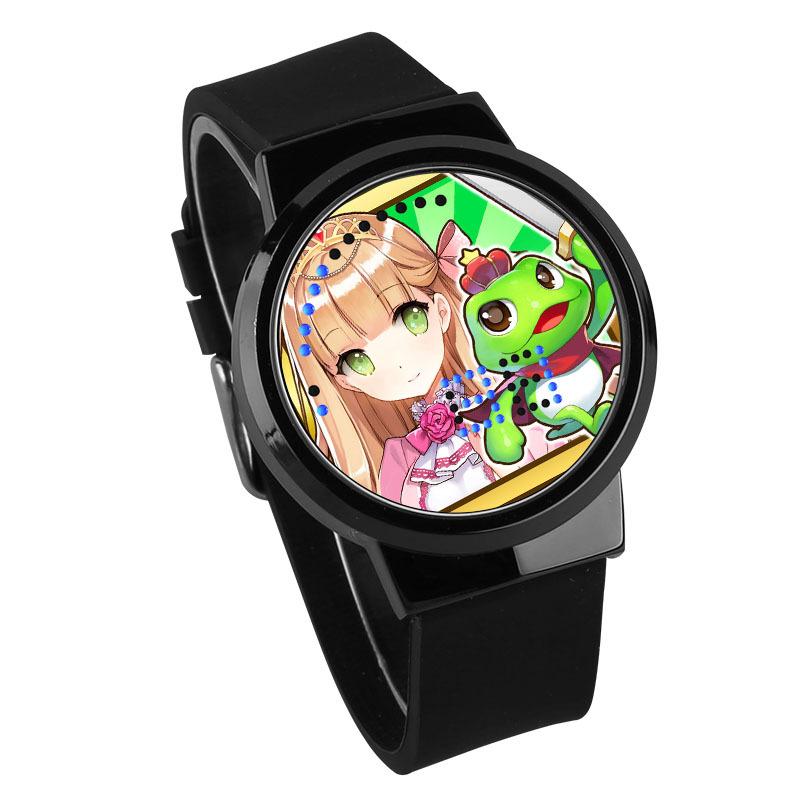 Waterproof Luminous LED Digital Touch Children watch - Travel frog #74