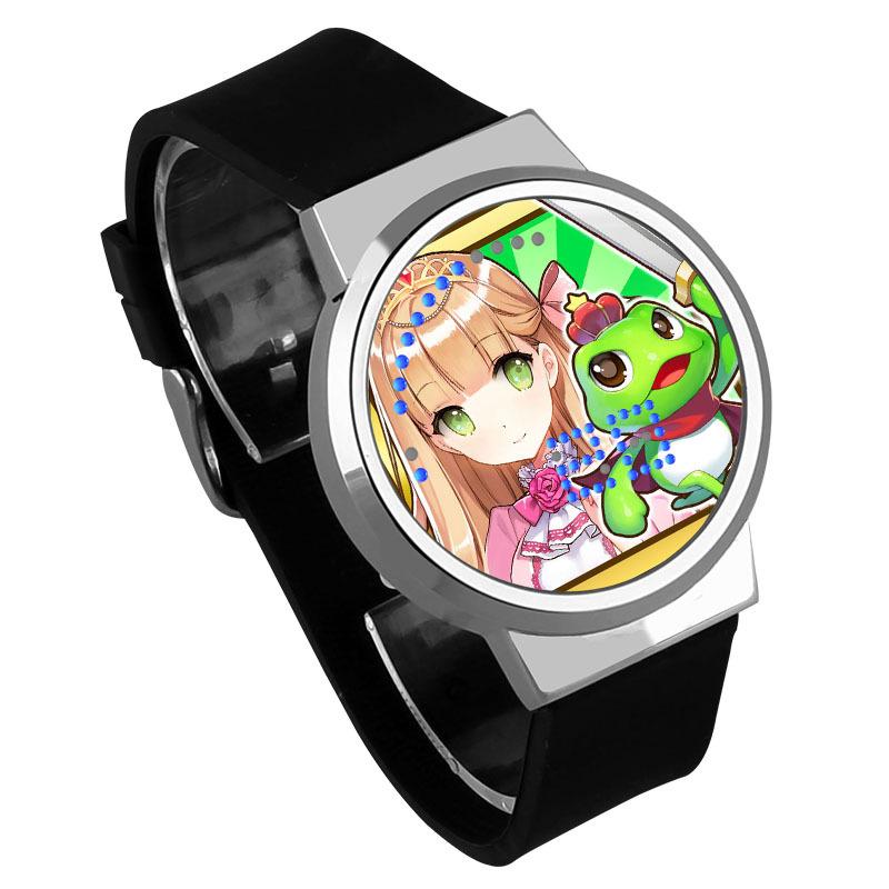 Waterproof Luminous LED Digital Touch Children watch - Travel frog #75