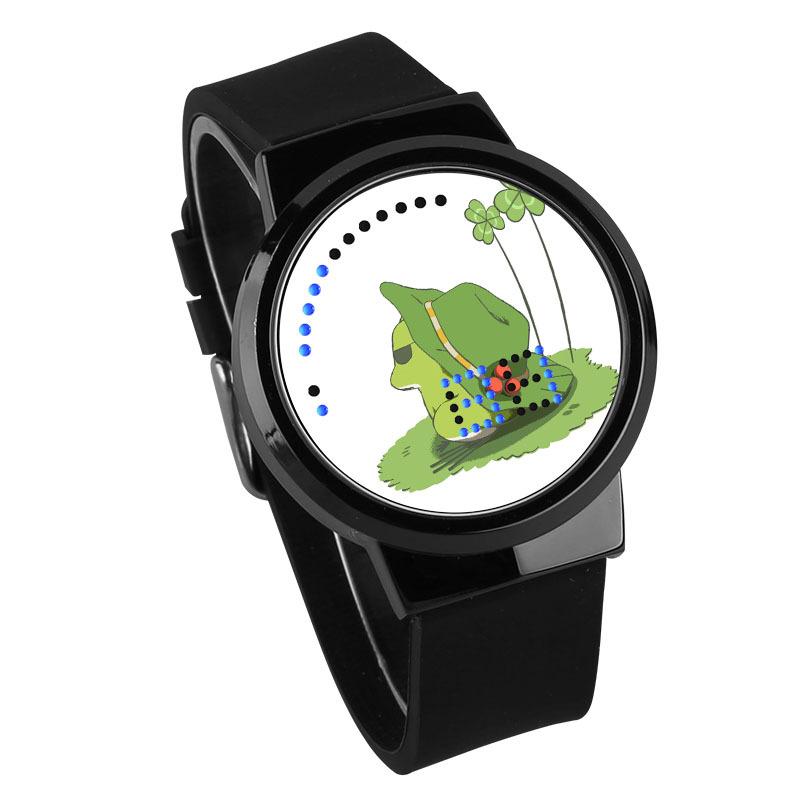 Waterproof Luminous LED Digital Touch Children watch - Travel frog #80