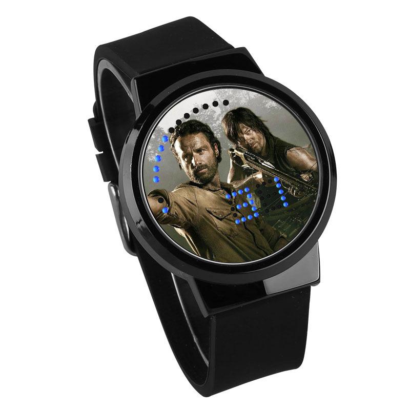 Waterproof Luminous LED Digital Touch Children watch  - The Walking Dead #8