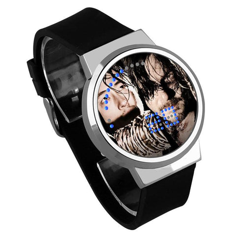 Waterproof Luminous LED Digital Touch Children watch  - The Walking Dead #12