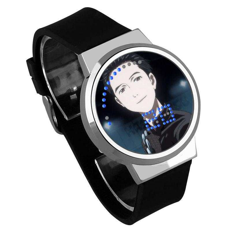 Waterproof Luminous LED Digital Touch Children watch  - YURI on ICE #27