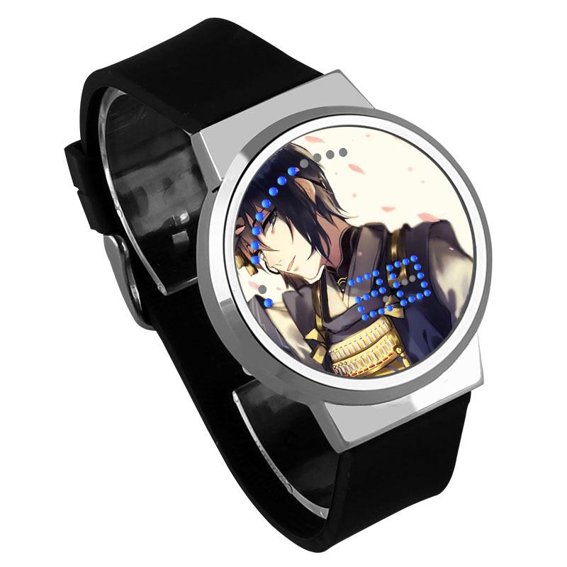 Waterproof Luminous LED Digital Touch Children watch  - Touken Ranbu Online #6