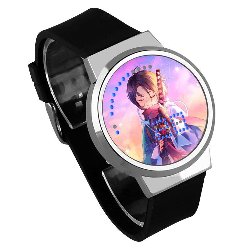 Waterproof Luminous LED Digital Touch Children watch  - Touken Ranbu Online #30