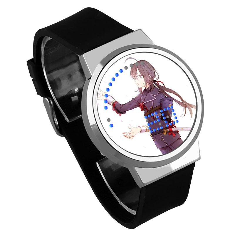 Waterproof Luminous LED Digital Touch Children watch  - Touken Ranbu Online #36