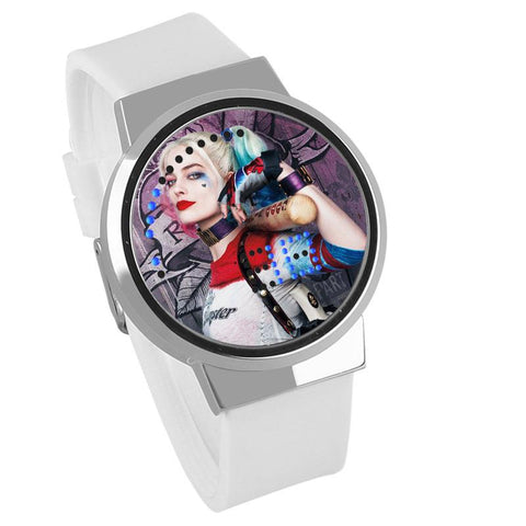 Waterproof Luminous LED Digital Touch Children watch  - Suicide Squad #1