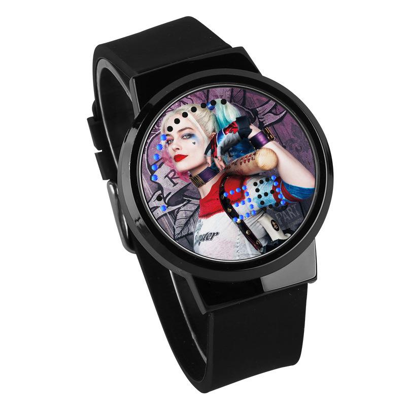 Waterproof Luminous LED Digital Touch Children watch  - Suicide Squad #2