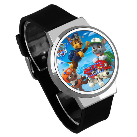 Waterproof Luminous LED Digital Touch Children watch  - PAW Patrol #36