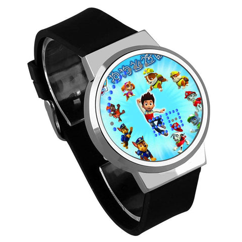 Waterproof Luminous LED Digital Touch Children watch  - PAW Patrol #30