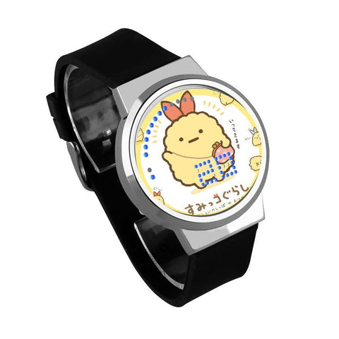 Waterproof Luminous LED Digital Touch Children watch  - Sumikkogurashi #27