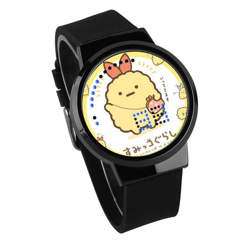 Waterproof Luminous LED Digital Touch Children watch  - Sumikkogurashi #26