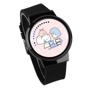 Waterproof Luminous LED Digital Touch Children watch  - Sumikkogurashi #32