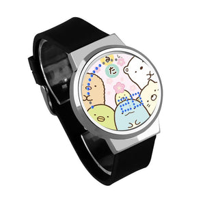 Waterproof Luminous LED Digital Touch Children watch  - Sumikkogurashi #15