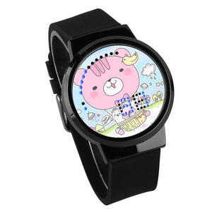 Waterproof Luminous LED Digital Touch Children watch  - Sumikkogurashi #41