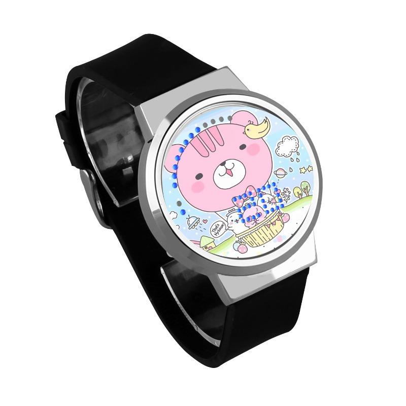 Waterproof Luminous LED Digital Touch Children watch  - Sumikkogurashi #42