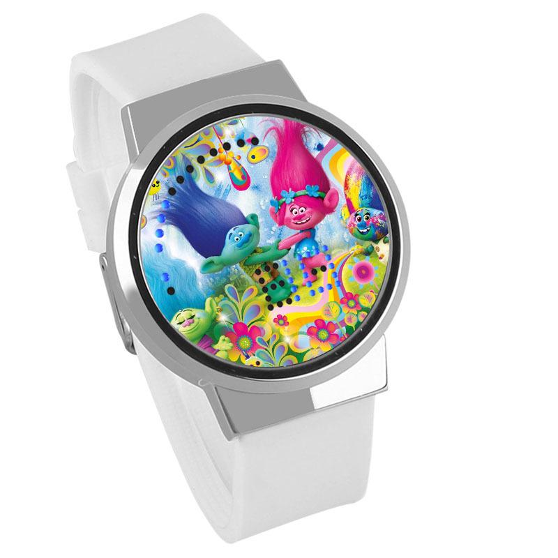 Waterproof Luminous LED Digital Touch Children watch  - Trolls #1