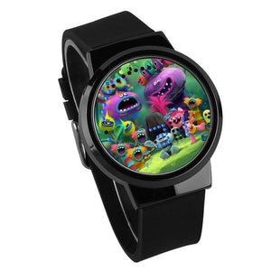 Waterproof Luminous LED Digital Touch Children watch  - Trolls #5