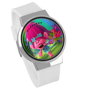 Waterproof Luminous LED Digital Touch Children watch  - Trolls #31