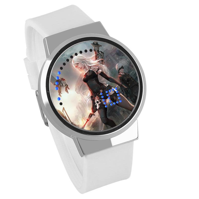 Waterproof Luminous LED Digital Touch Children watch  - YoRHa #31