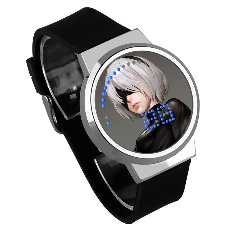 Waterproof Luminous LED Digital Touch Children watch  - YoRHa #9