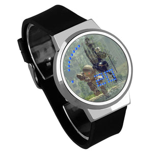 Waterproof Luminous LED Digital Touch Children watch  - YoRHa #18