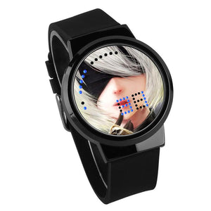 Waterproof Luminous LED Digital Touch Children watch  - YoRHa #14