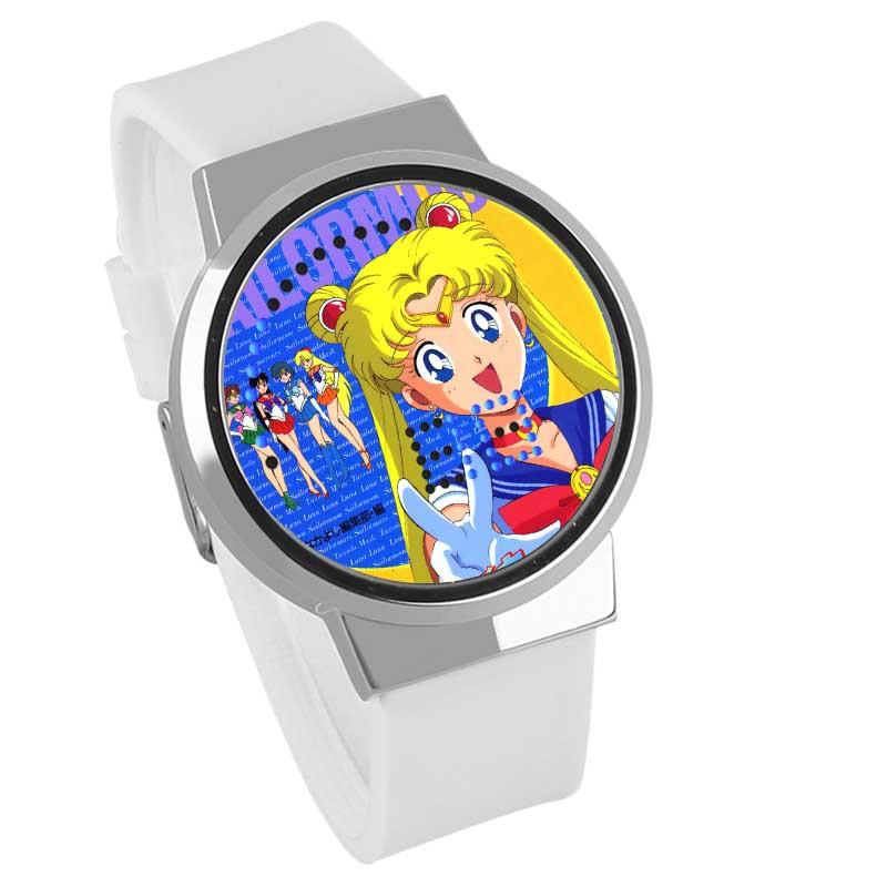 Waterproof Luminous LED Digital Touch Children watch  - Sailor Moon #1