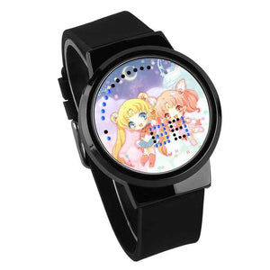 Waterproof Luminous LED Digital Touch Children watch  - Sailor Moon #29