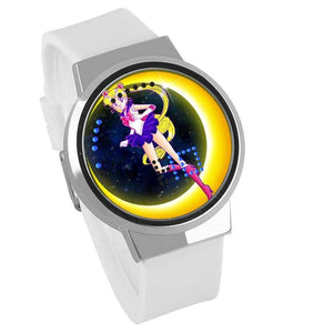 Waterproof Luminous LED Digital Touch Children watch  - Sailor Moon #10