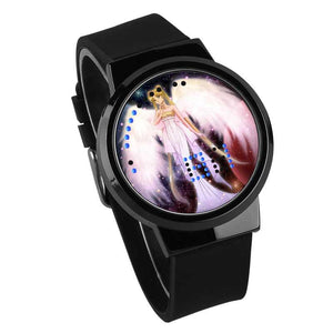 Waterproof Luminous LED Digital Touch Children watch  - Sailor Moon #14