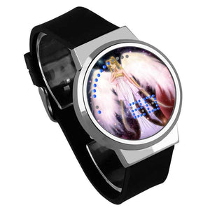 Waterproof Luminous LED Digital Touch Children watch  - Sailor Moon #15