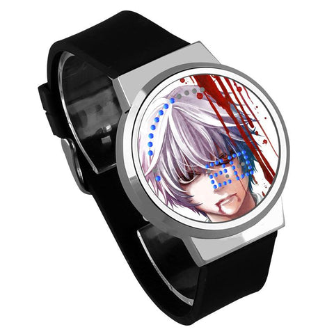 Waterproof Luminous LED Digital Touch Children watch  - Tokyo Ghoul #30