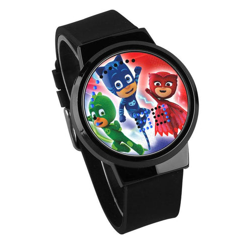 Waterproof Luminous LED Digital Touch Children watch  - PJ Masks #5