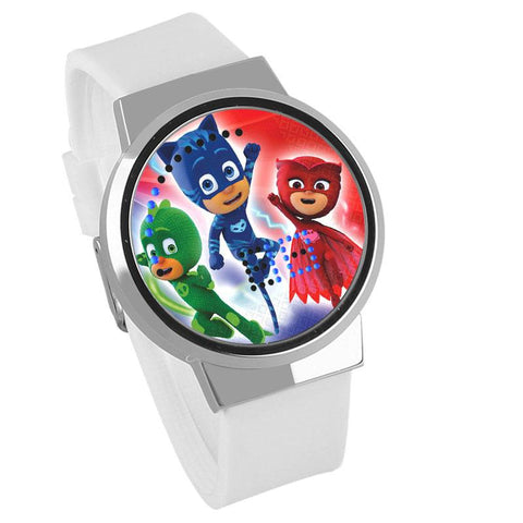 Waterproof Luminous LED Digital Touch Children watch  - PJ Masks #4