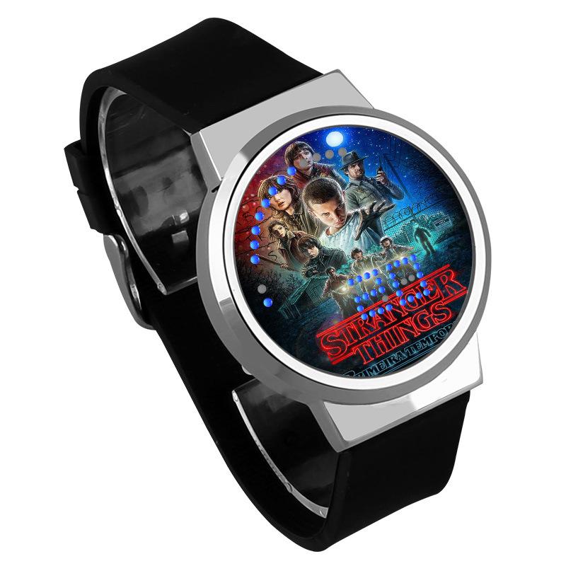 Waterproof Luminous LED Digital Touch Children watch  - Stranger Things #3