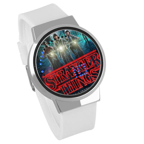 Waterproof Luminous LED Digital Touch Children watch  - Stranger Things #10