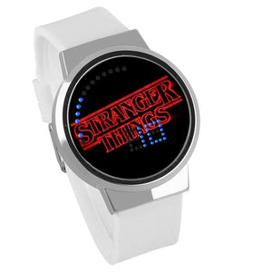 Waterproof Luminous LED Digital Touch Children watch  - Stranger Things #16