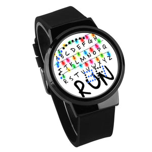 Waterproof Luminous LED Digital Touch Children watch  - Stranger Things #8