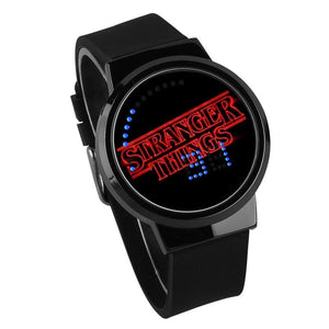 Waterproof Luminous LED Digital Touch Children watch  - Stranger Things #17