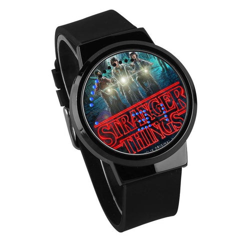 Waterproof Luminous LED Digital Touch Children watch  - Stranger Things #11