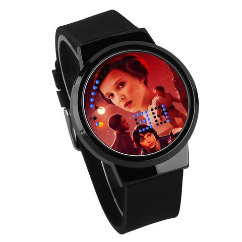 Waterproof Luminous LED Digital Touch Children watch  - Stranger Things #23