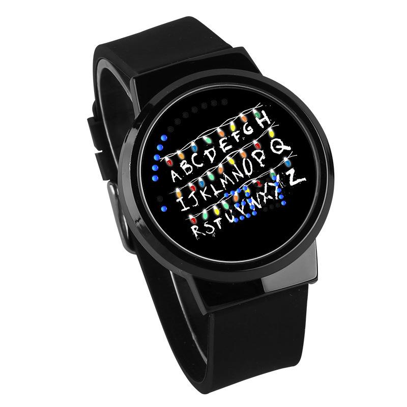 Waterproof Luminous LED Digital Touch Children watch  - Stranger Things #26