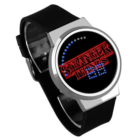 Waterproof Luminous LED Digital Touch Children watch  - Stranger Things #18