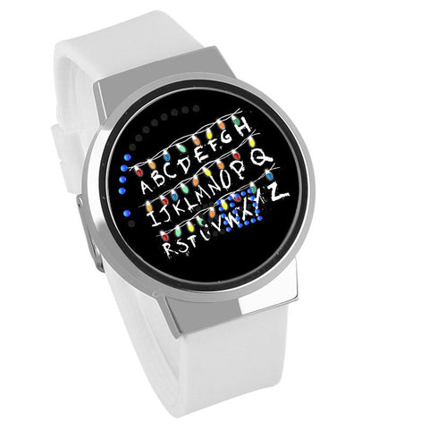 Waterproof Luminous LED Digital Touch Children watch  - Stranger Things #25