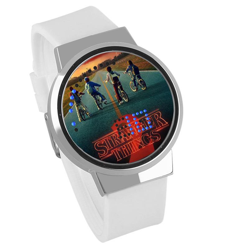 Waterproof Luminous LED Digital Touch Children watch  - Stranger Things #34